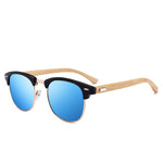 Wooden Frame Sunglasses for Gentlemen