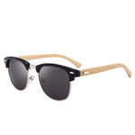 Wooden Frame Sunglasses for Gentlemen